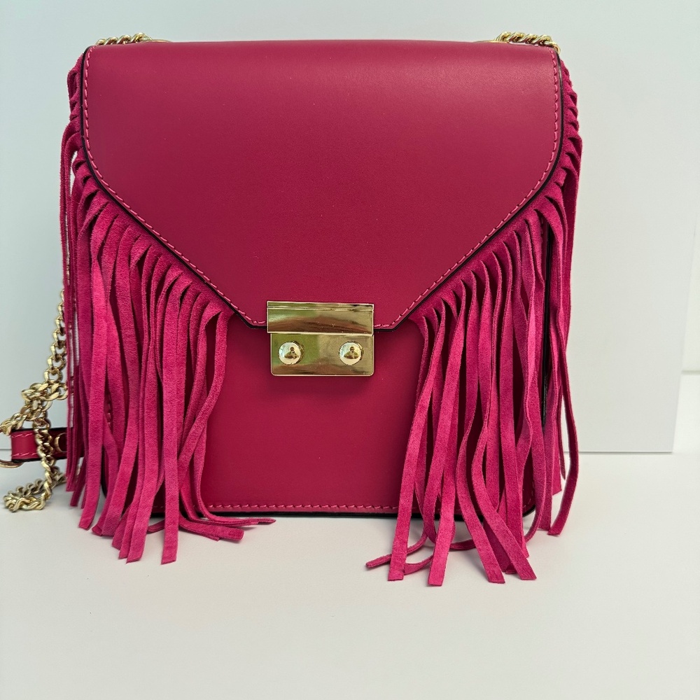 NWOT Leather Cross-body Handbag